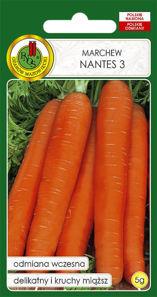 Морковь Нантес 3 Польша 5г Морковь Нантес 3 Польша 5г