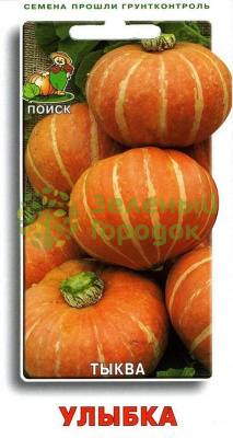 Тыква крупноплодная Улыбка (ЦВ) 10шт Тыква крупноплодная Улыбка (ЦВ) 10шт