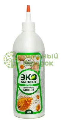ЭКО Абсолют порошок от клопов флакон дустер 500мл ЭКО Абсолют порошок от клопов флакон дустер 500мл