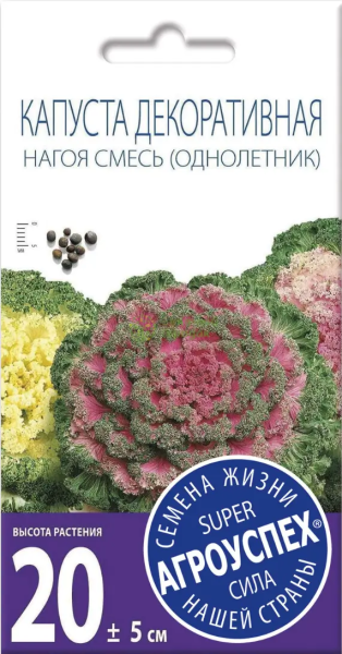 Капуста декоративная Нагоя F1 АУ 10шт Капуста декоративная Нагоя F1 АУ 10шт