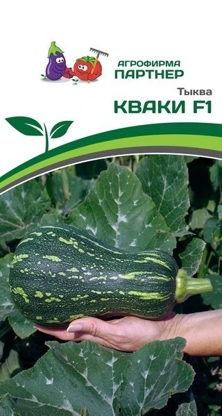 Тыква КВАКИ F1 мускатная 5шт