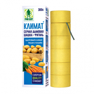 Серная дымовая шашка Климат 300г Серная дымовая шашка Климат 300г