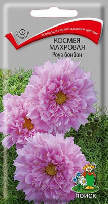 Космея махровая Роуз бонбон (ЦВ) 0,1г