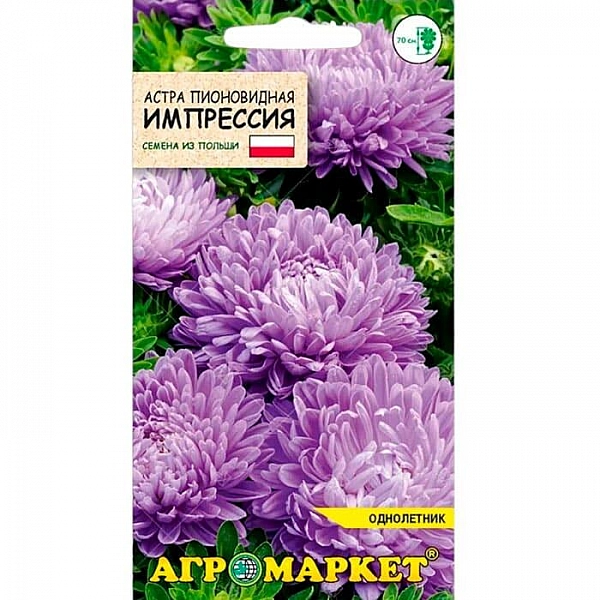 Астра Импрессия пионовидная АМ 0,5г