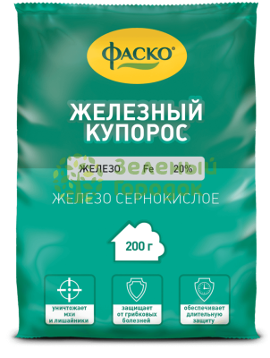 Железный купорос Фаско 200г Железный купорос Фаско 200г