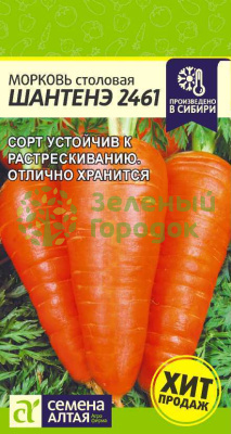 Морковь Шантенэ 2461 SA 2г Морковь Шантенэ 2461 SA 2г