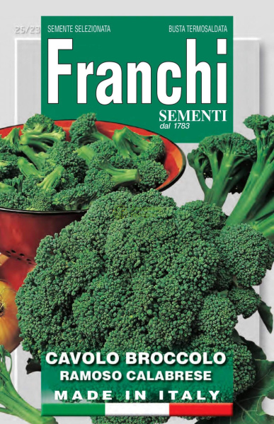 Капуста брокколи Калабрийская 6г семена Franchi