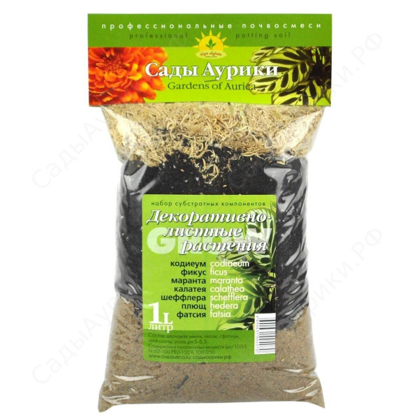 Субстрат Декоративно-лиственные 1л Субстрат Декоративно-лиственные 1л