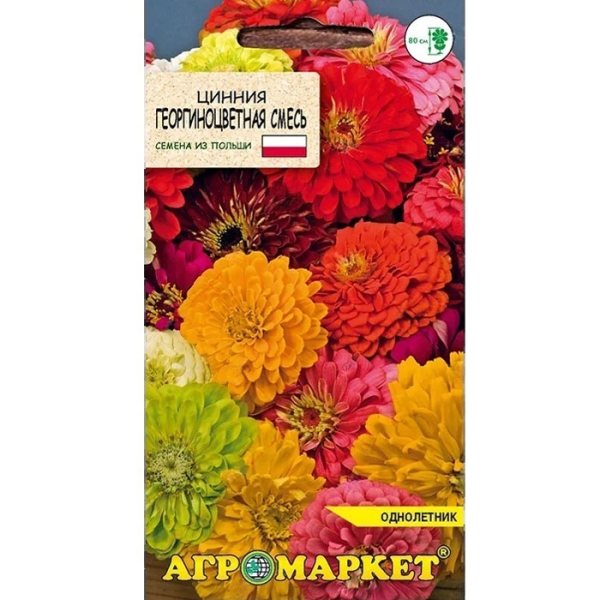 Цинния георгиноцветная АМ 1г