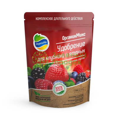 Органик Микс Удобрение для клубники и ягодных 200г Органик Микс Удобрение для клубники и ягодных 200г