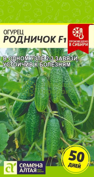 Огурец Родничок F1 SA 0,3г Огурец Родничок F1 SA 0,3г