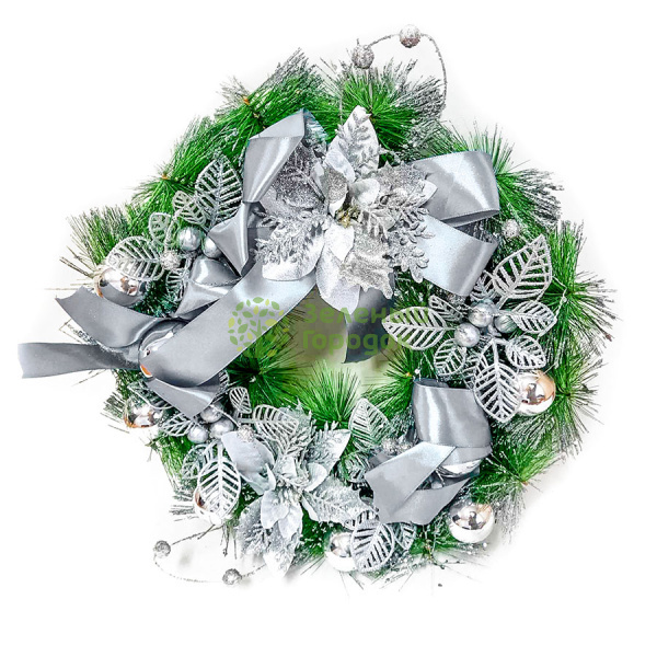 Венок новогодний 40см RM22070621