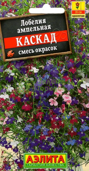 Лобелия Каскад ампельная АЭ 0,1г Лобелия Каскад ампельная АЭ 0,1г
