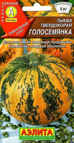 Тыква Голосемянка твердокорая АЭ 1г Тыква Голосемянка твердокорая АЭ 1г