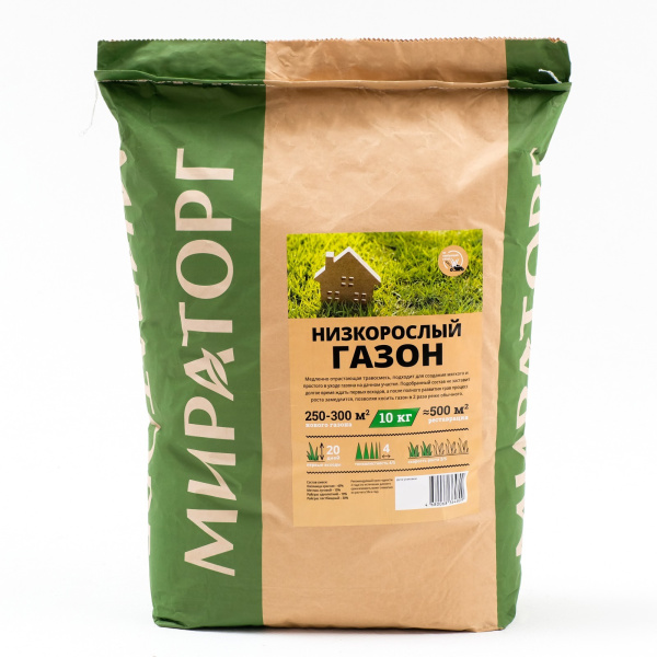 Семена газонных трав Мираторг «Низкорослый газон» 10кг