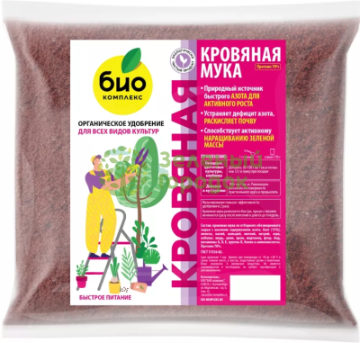 Удобрение БИО-Комплекс Кровяная мука 1кг Удобрение БИО-Комплекс Кровяная мука 1кг