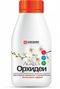 Жидкое органоминеральное удобрение Agree`s  АНТИСТРЕСС ОРХИДЕИ 0,25 л