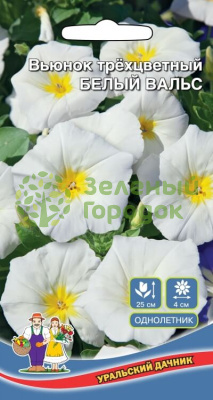 Вьюнок трехцветный Белый Вальс УД 12шт