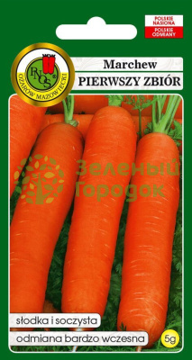 Морковь Первый Сбор Польша 5г Морковь Первый Сбор Польша 5г