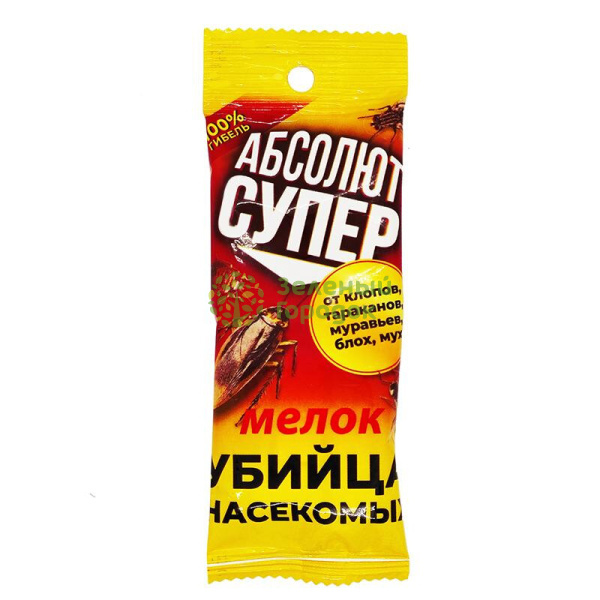 Мелок от тараканов Абсолют СУПЕР 25г Мелок от тараканов Абсолют СУПЕР 25г