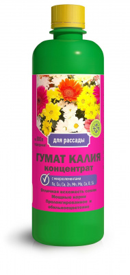 Гумат калия для цветов (500 мл)