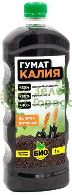БИО-комплекс Гумат Калия 1л купить в Минске недорого