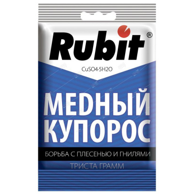 Медный купорос Rubit 300г Медный купорос Rubit 300г