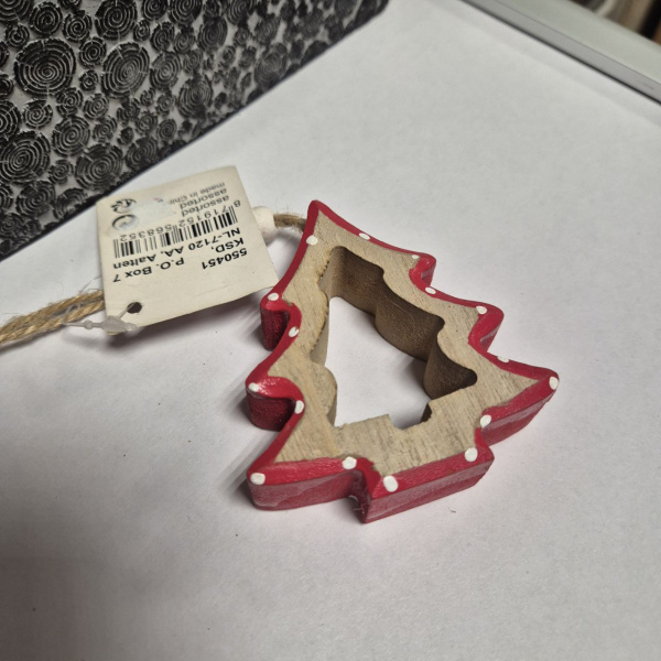 Фигура новогодняя В АССОРТИМЕНТЕ, дерев., асс/3, ассорт., арт. 550451 (только самовывоз)