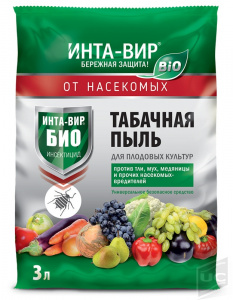 Инсектицид биологический Инта-Вир Табачная пыль 3л Инсектицид биологический Инта-Вир Табачная пыль 3л