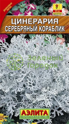 Цинерария Серебряный кораблик АЭ 0,1г