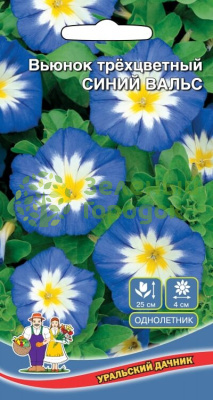 Вьюнок трехцветный Синий Вальс УД 12шт