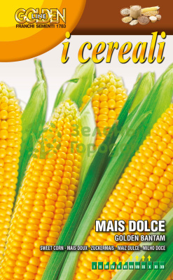 Кукуруза Золотой бантам сладкая Италия 10г