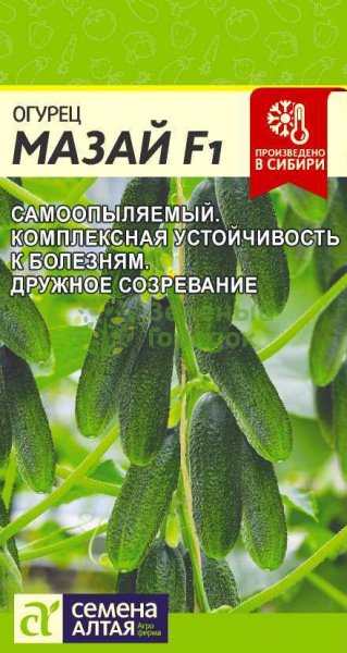 Огурец Мазай F1 SA 5шт Огурец Мазай F1 SA 5шт