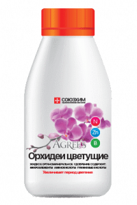 Жидкое органоминеральное удобрение Agree`s ОРХИДЕИ ЦВЕТУЩИЕ 0,25 л