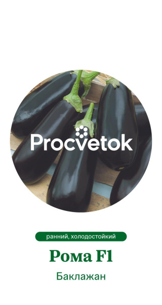 Баклажан Рома F1 Франция Pro 5шт