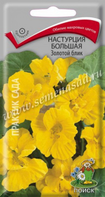 Настурция большая Золотой блик (ЦВ) 1г Настурция большая Золотой блик (ЦВ) 1г