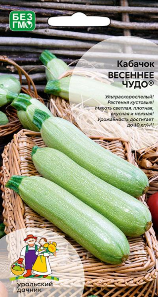 Кабачок Весеннее чудо УД Кабачок Весеннее чудо УД