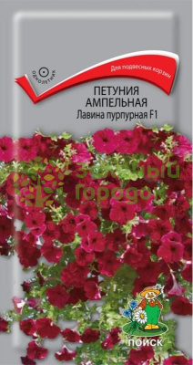 Петуния ампельная Лавина пурпурная (ЦВ) 10шт