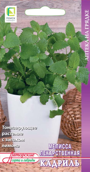 Мелисса лекарственная Кадриль (ЦВ) 0,5г Мелисса лекарственная Кадриль (ЦВ) 0,5г
