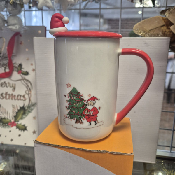 Набор чайный SET-NG10 (430мл 8х12,7см кружка, крышка, ложка) (только самовывоз)