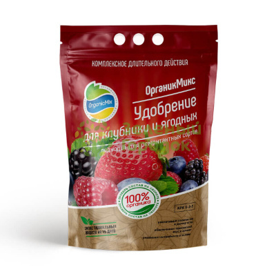 Органик Микс Удобрение для клубники и ягодных 2,8кг Органик Микс Удобрение для клубники и ягодных 2,8кг