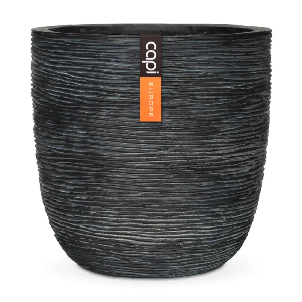 Горшок д/растений, фиброцемент, чёрный (22*23*12 см) арт. BWDZ261  (самовывоз и курьер по Минску)