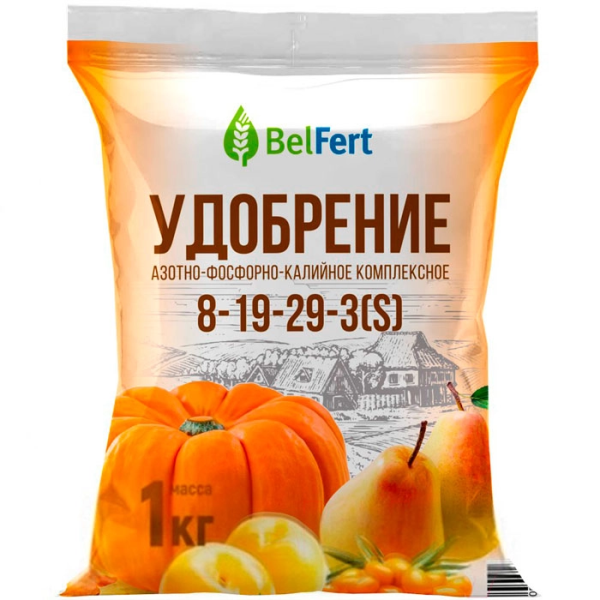 Удобрение АФК марка 8-19-29 Belfert 1кг Удобрение АФК марка 8-19-29 Belfert 1кг
