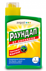 Гербицид сплошного действия Раундап 1л Гербицид сплошного действия Раундап 1л