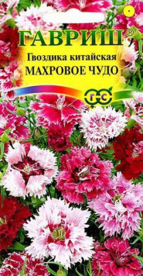 Гвоздика китайская Махровое чудо, смесь ГВ 0,1г Гвоздика китайская Махровое чудо, смесь ГВ 0,1г