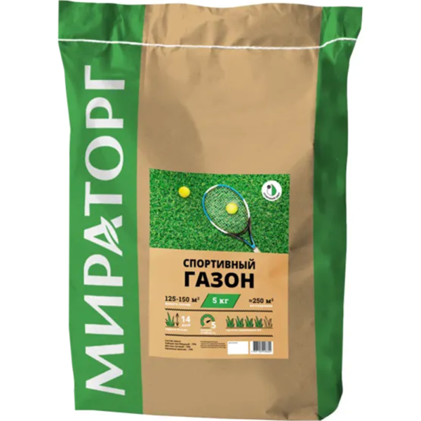 Семена газонных трав Мираторг «Спортивный газон» 5кг