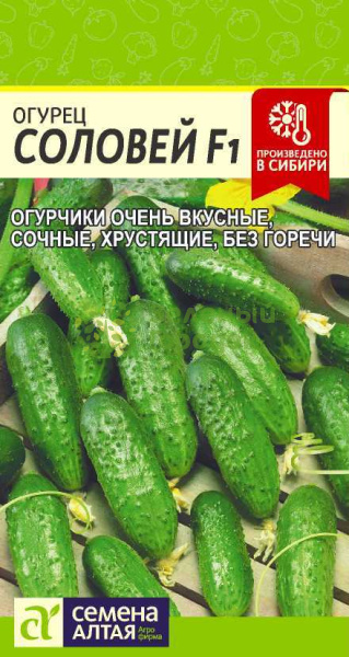 Огурец Соловей F1 SA 0,3г Огурец Соловей F1 SA 0,3г