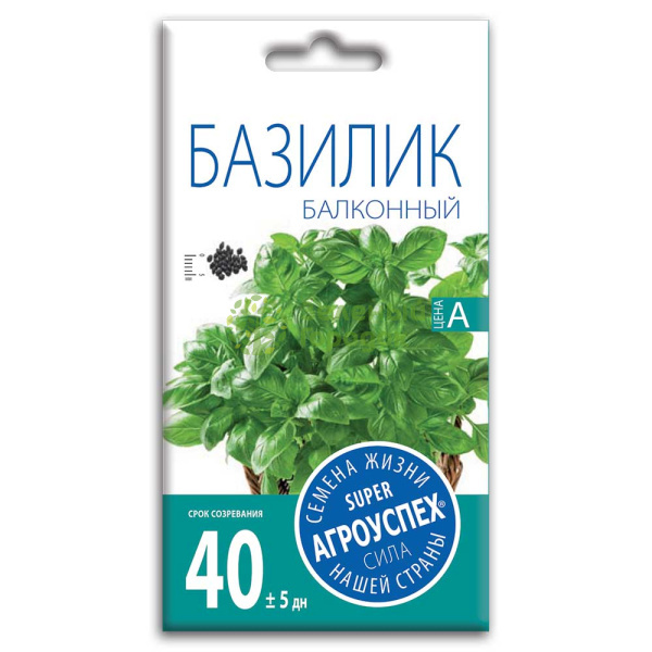Базилик Балконный АУ 0,3г Базилик Балконный АУ 0,3г