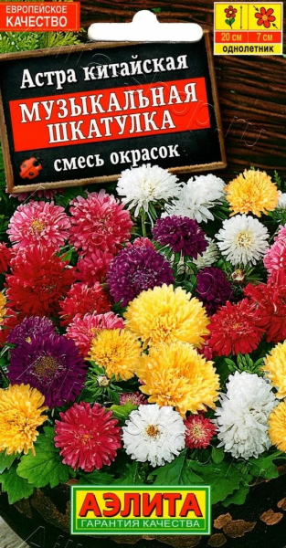 Астра Музыкальная шкатулка смесь окрасок АЭ 0,2г Астра Музыкальная шкатулка смесь окрасок АЭ 0,2г