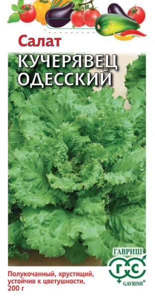 Салат Кучерявец Одесский ГВ 1г Салат Кучерявец Одесский ГВ 1г